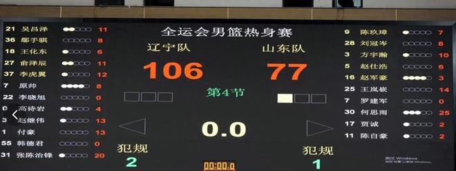 辽宁队客场战胜对手，豪取六连胜